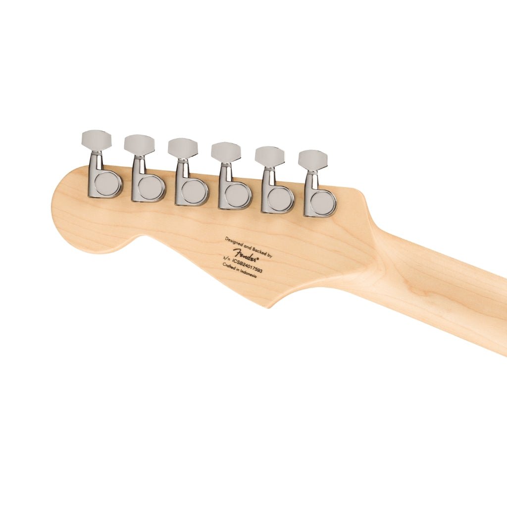 Squier FSR Sonic Stratocaster HT HSS Electric Guitar - Arctic White, Laurel Fingerboard Electric Guitars Sky Music