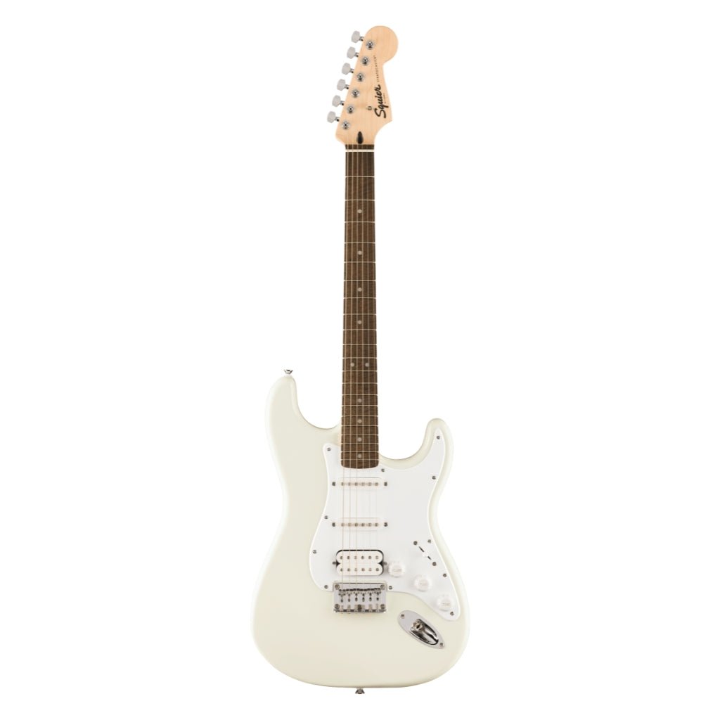 Squier FSR Sonic Stratocaster HT HSS Electric Guitar - Arctic White, Laurel Fingerboard Electric Guitars Sky Music