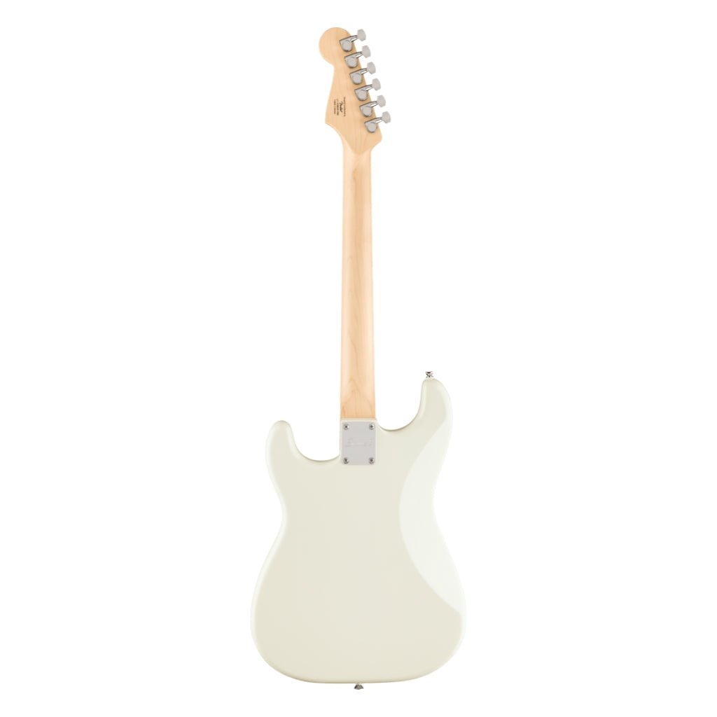 Squier FSR Sonic Stratocaster HT HSS Electric Guitar - Arctic White, Laurel Fingerboard Electric Guitars Sky Music
