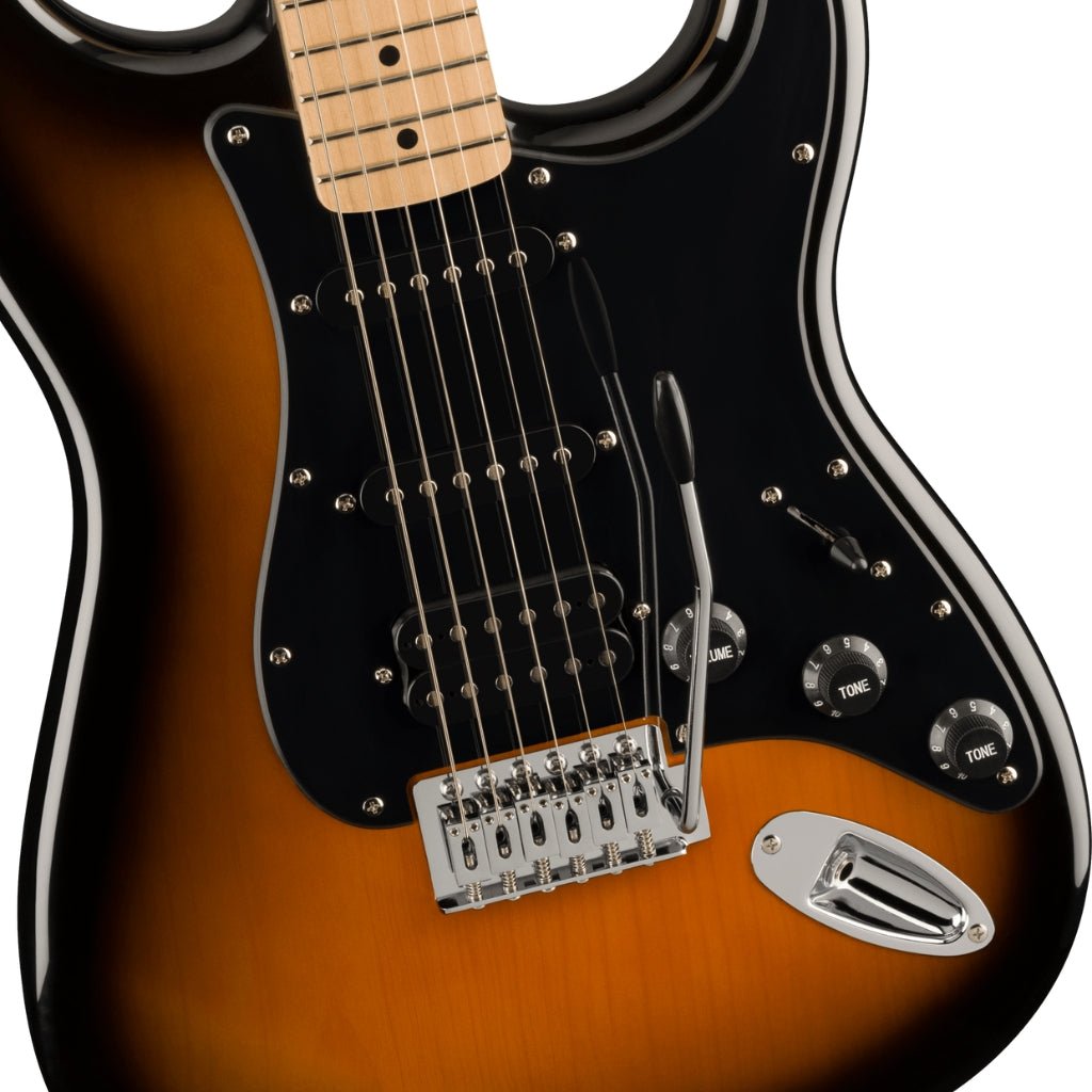 Squier FSR Squier Sonic Stratocaster HSS Electric Guitar - 2-Color Sunburst, Maple Fingerboard Electric Guitars Sky Music