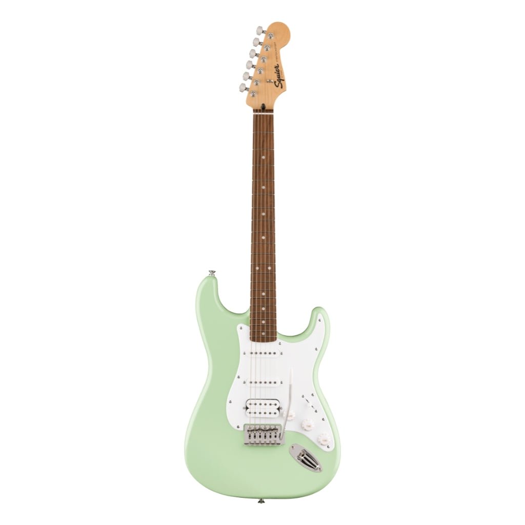 Squier FSR Squier Sonic Stratocaster HSS Electric Guitar - Surf Green, Laurel Fingerboard Electric Guitars Sky Music