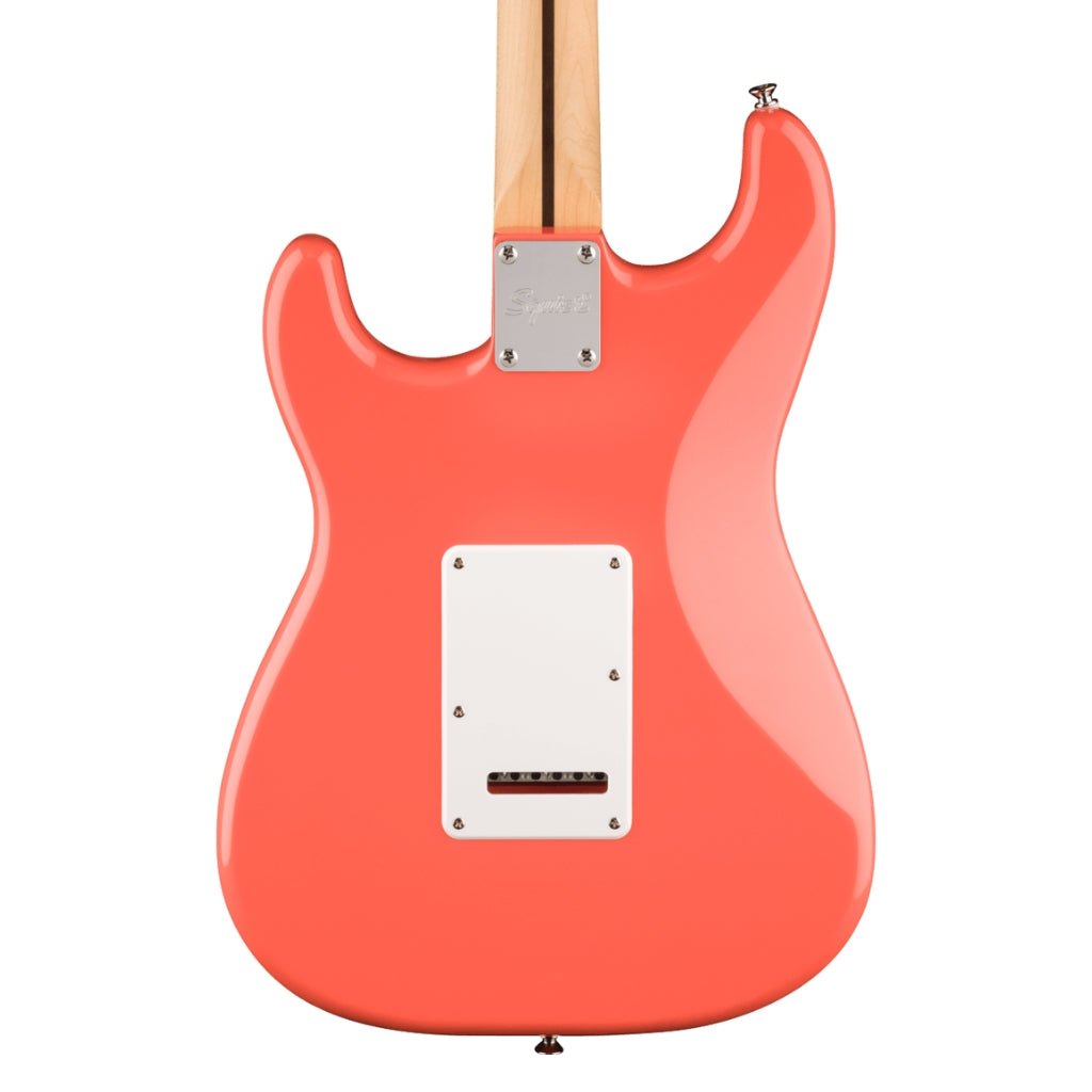 Squier FSR Squier Sonic Stratocaster - Tahitian Coral, Maple Fingerboard Electric Guitars Sky Music