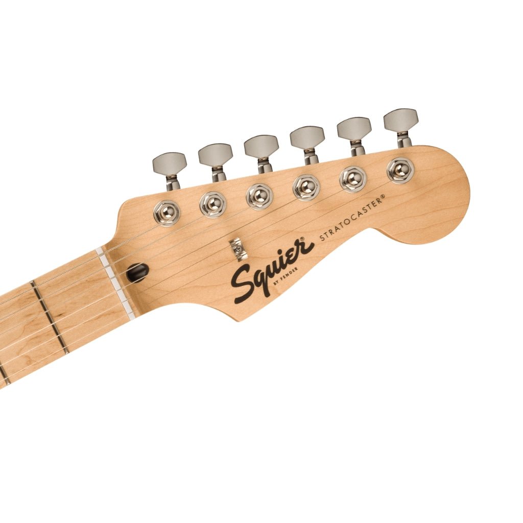 Squier FSR Squier Sonic Stratocaster - Tahitian Coral, Maple Fingerboard Electric Guitars Sky Music