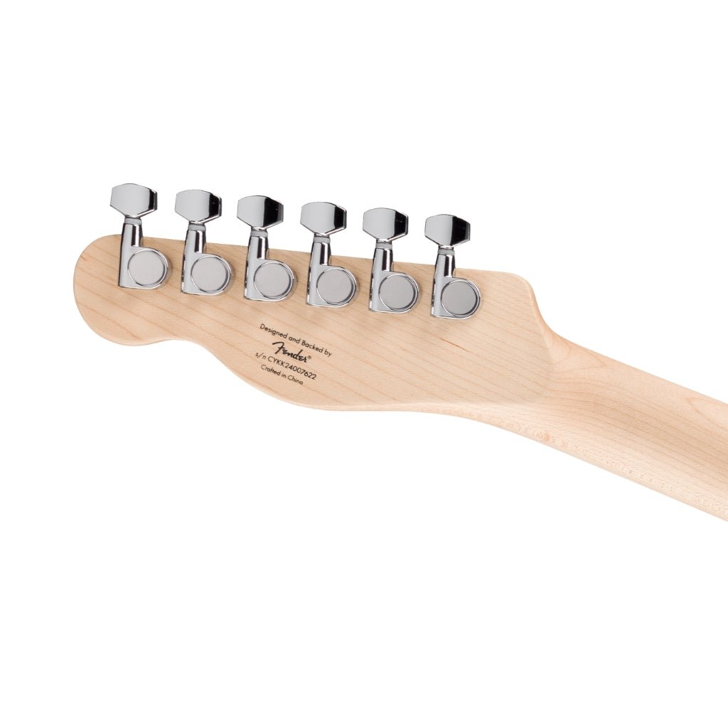 Squier Limited Edition Affinity Series Telecaster Thinline - Metallic Black, Maple Fingerboard Electric Guitars Sky Music