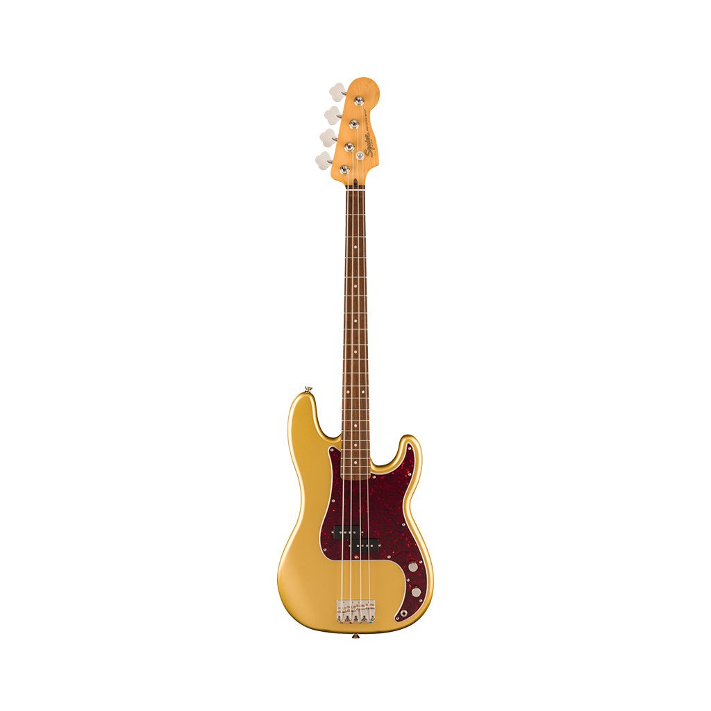 Squier Limited Edition Classic Vibe 60s Precision Bass - Aztec Gold, Laurel Fingerboard Bass Guitars Sky Music