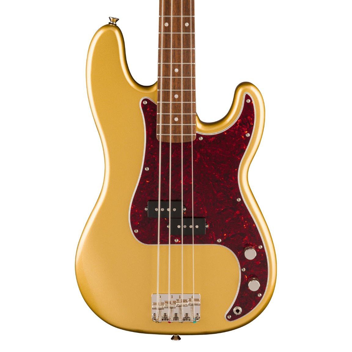 Squier Limited Edition Classic Vibe 60s Precision Bass - Aztec Gold, Laurel Fingerboard Bass Guitars Sky Music