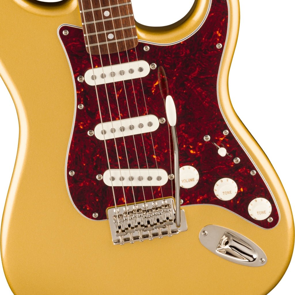 Squier Limited Edition Classic Vibe 60s Stratocaster - Aztec Gold, Laurel Fingerboard Electric Guitars Sky Music