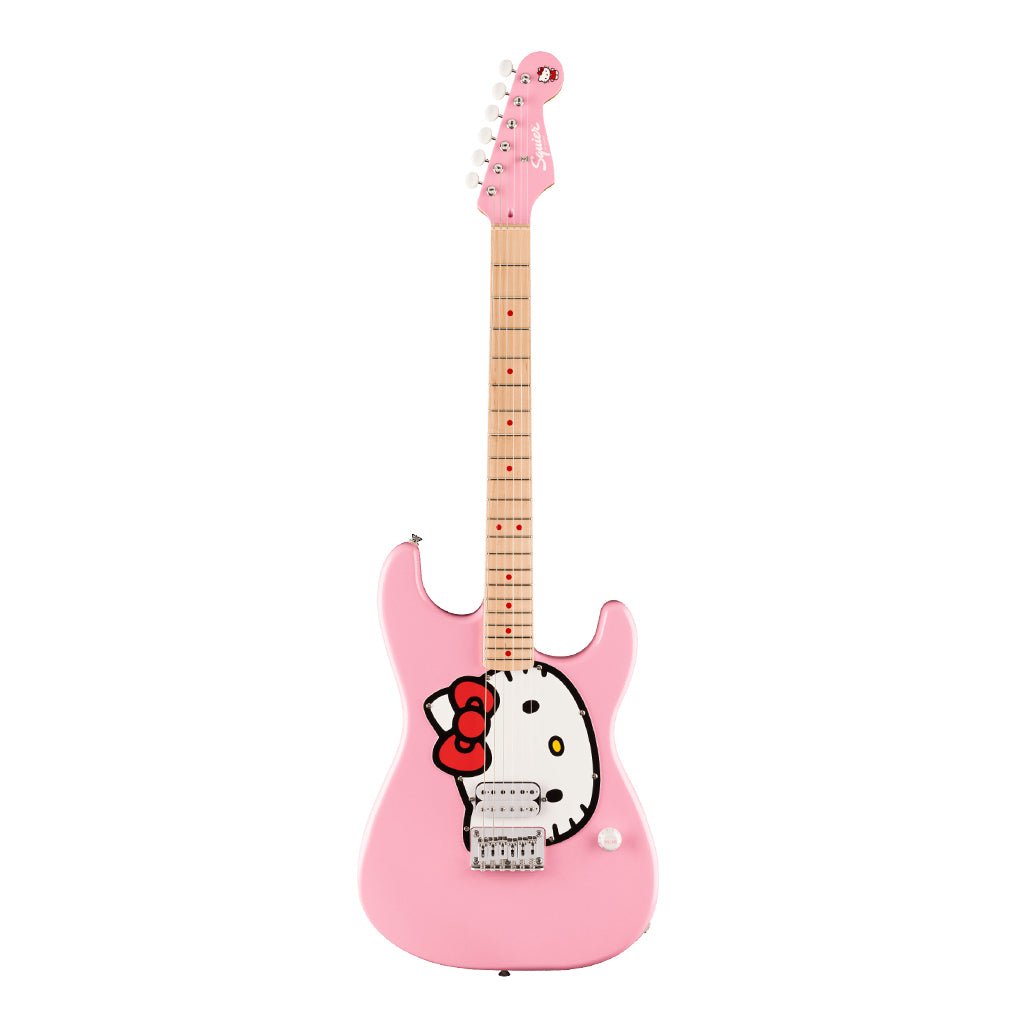 Squier Limited Edition Hello Kitty Stratocaster Electric Guitars Sky Music