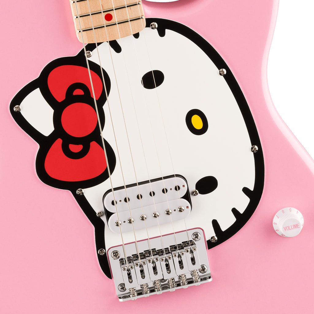 Squier Limited Edition Hello Kitty Stratocaster Electric Guitars Sky Music