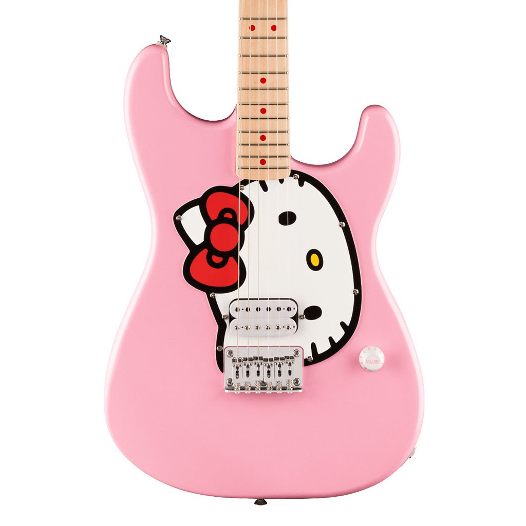 Squier Limited Edition Hello Kitty Stratocaster Electric Guitars Sky Music