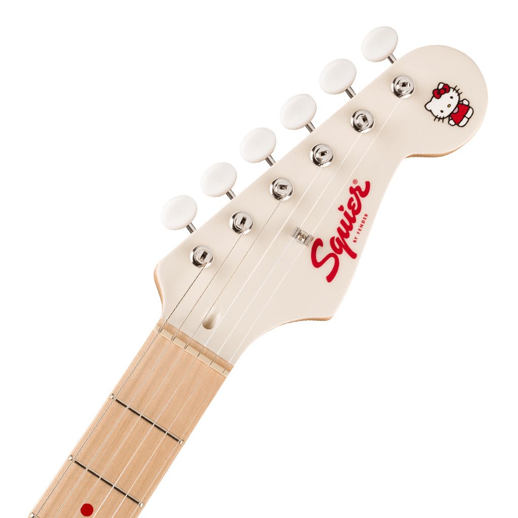 Squier Limited Edition Hello Kitty Stratocaster - White Electric Guitars Sky Music