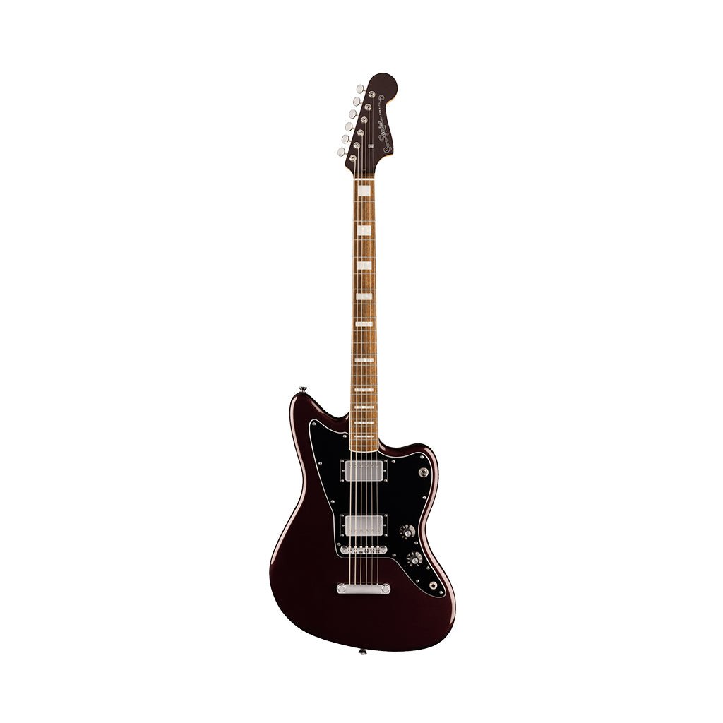 Squier Paranormal Baritone Jazzmaster HH Laurel Fingerboard Electric Guitar - Oxblood Electric Guitars Sky Music