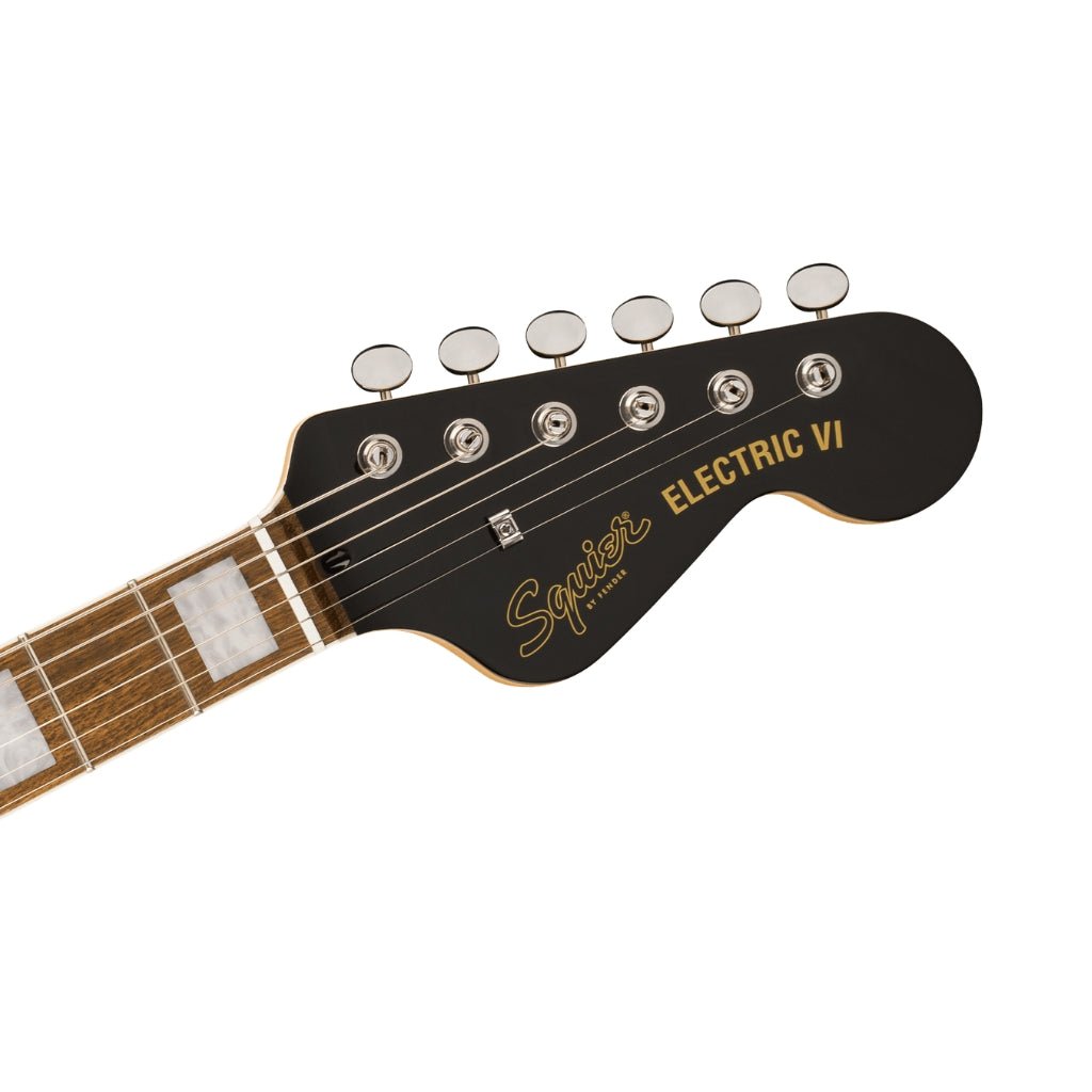 Squier Paranormal Electric VI Laurel Fingerboard Electric Guitar - 3-Color Sunburst Electric Guitars Sky Music