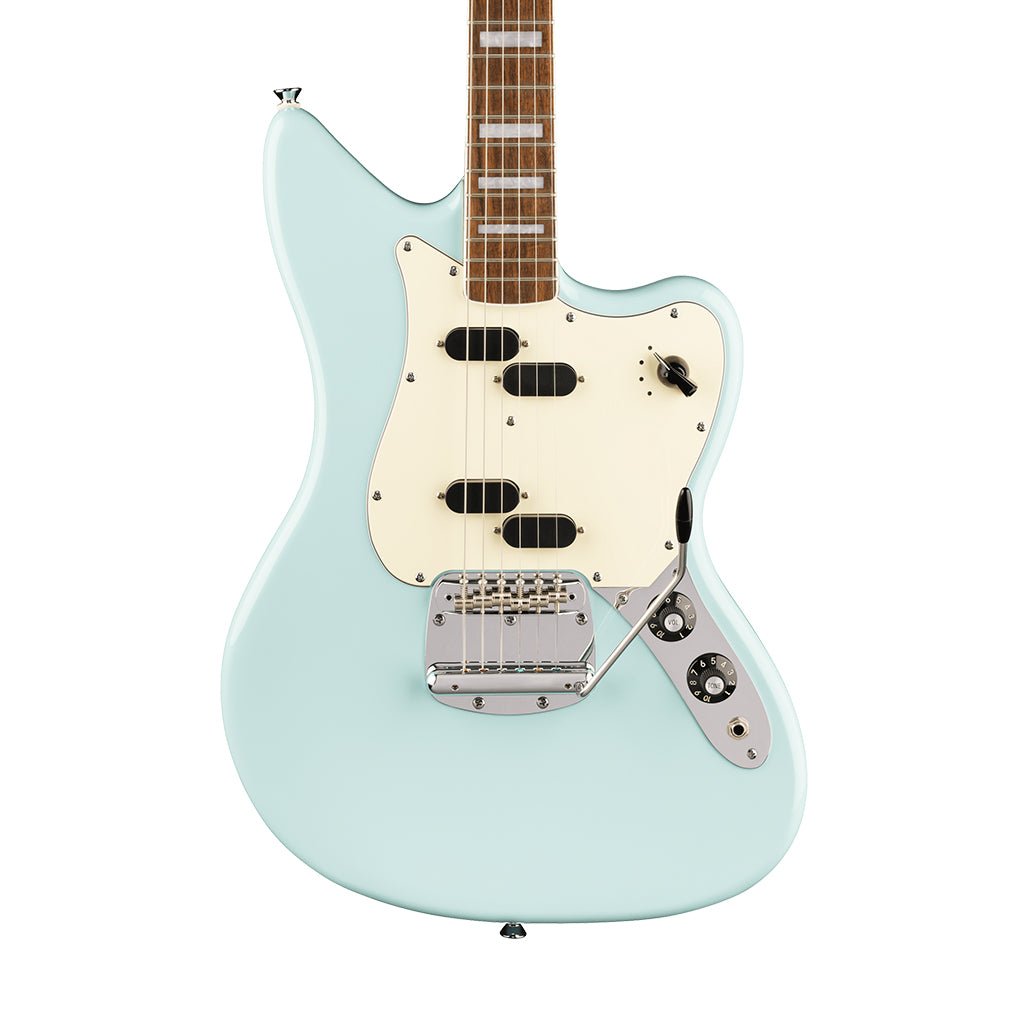 Squier Paranormal Electric VI Laurel Fingerboard Electric Guitar - Daphne Blue Electric Guitars Sky Music