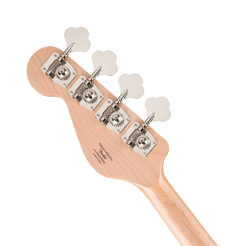 Squier Paranormal Rascal Limited Edition Bass HH Laurel Fingerboard - Candy Apple Red Bass Guitars Sky Music