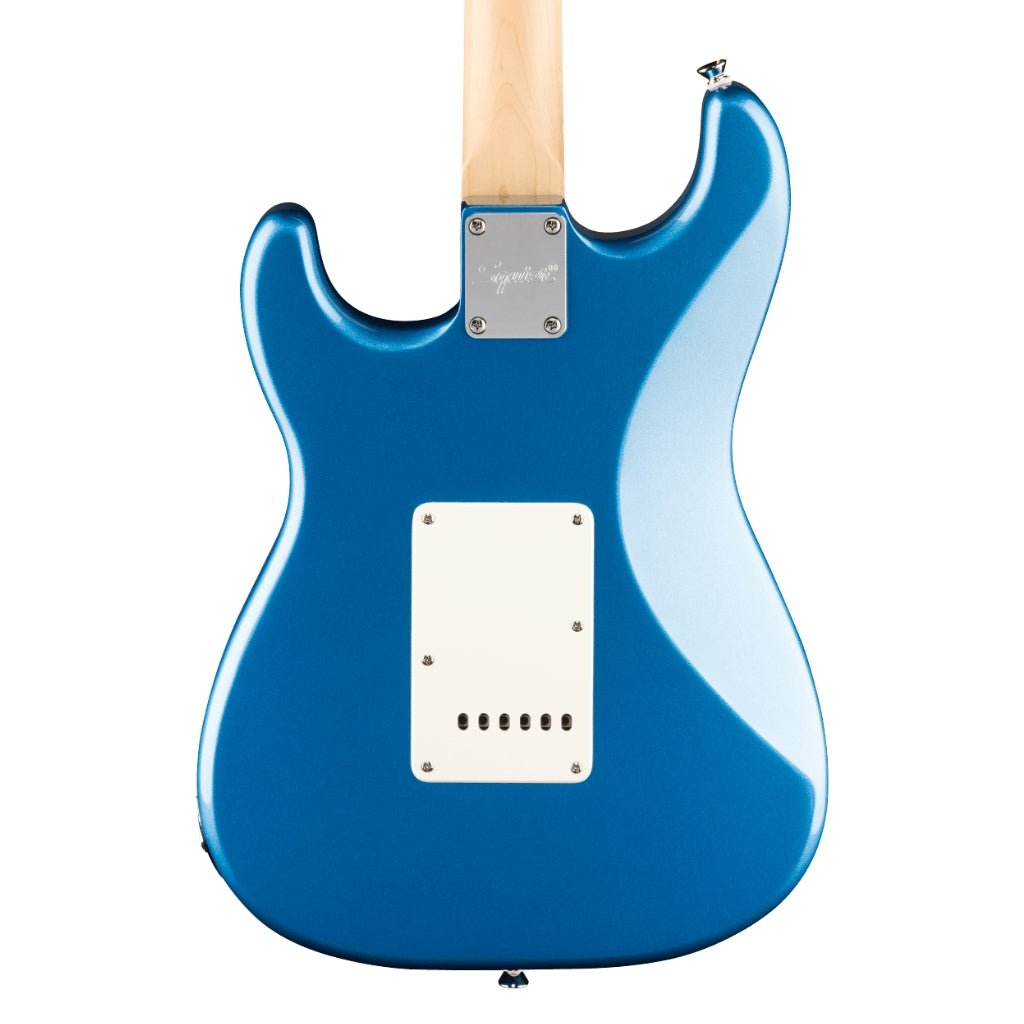 Squier Paranormal Stratocaster Deluxe Electric Guitar Lake Placid Blue, Maple Fingerboard Electric Guitars Sky Music