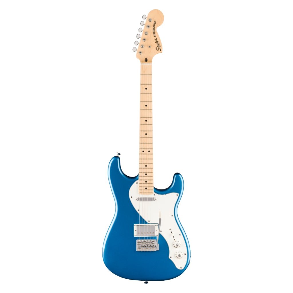 Squier Paranormal Stratocaster Deluxe Electric Guitar Lake Placid Blue, Maple Fingerboard Electric Guitars Sky Music