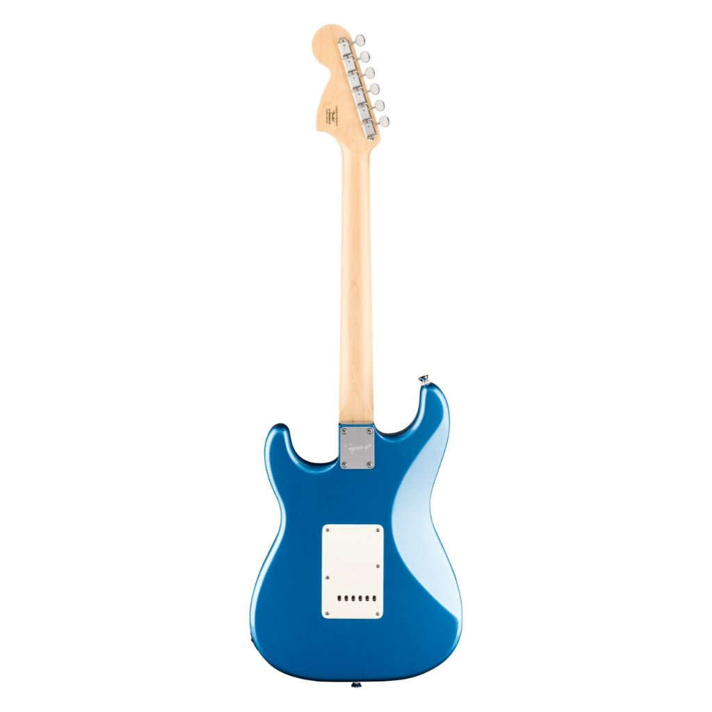 Squier Paranormal Stratocaster Deluxe Electric Guitar Lake Placid Blue, Maple Fingerboard Electric Guitars Sky Music