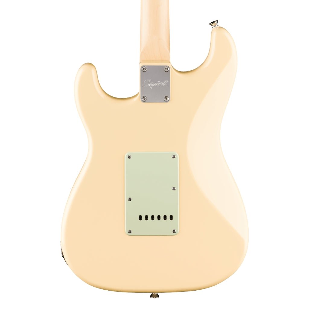 Squier Paranormal Stratocaster Deluxe Electric Guitar - Vintage White, Laurel Fingerboard Electric Guitars Sky Music