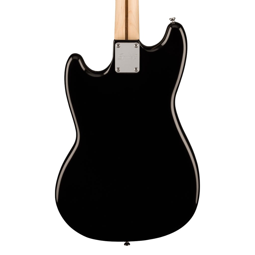 Squier Sonic Bronco Bass Guitar - Black, Laurel Fingerboard Bass Guitars Sky Music