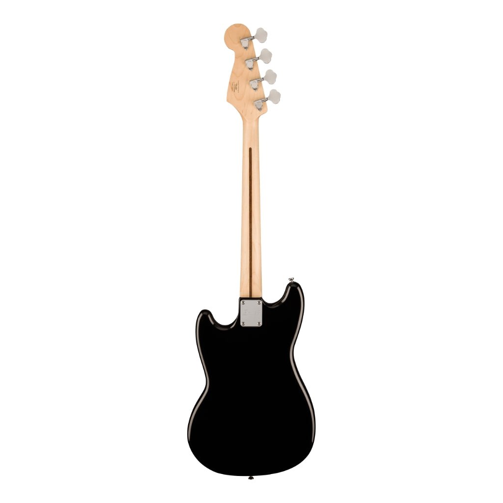 Squier Sonic Bronco Bass Guitar - Black, Laurel Fingerboard Bass Guitars Sky Music