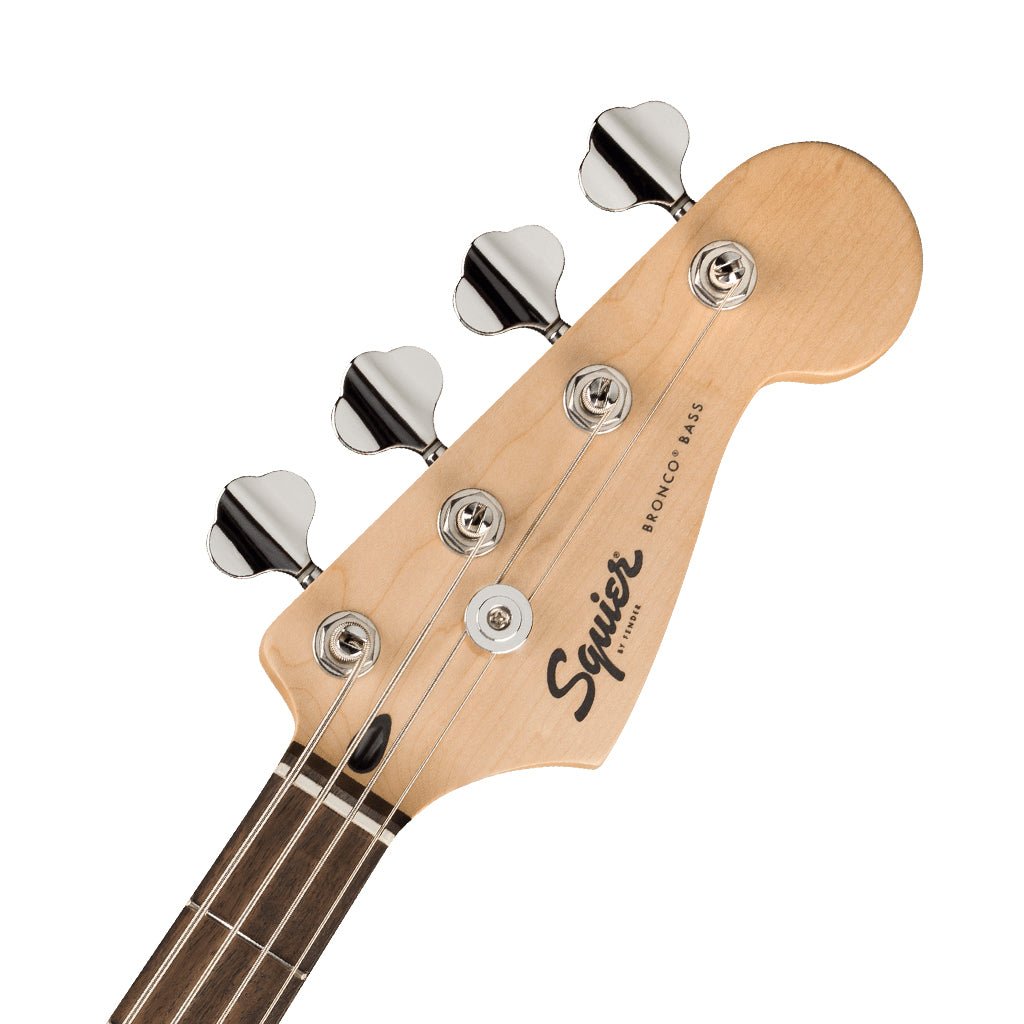Squier Sonic Bronco Bass Laurel Fingerboard Bass Guitar - Daphne Blue Bass Guitars Sky Music