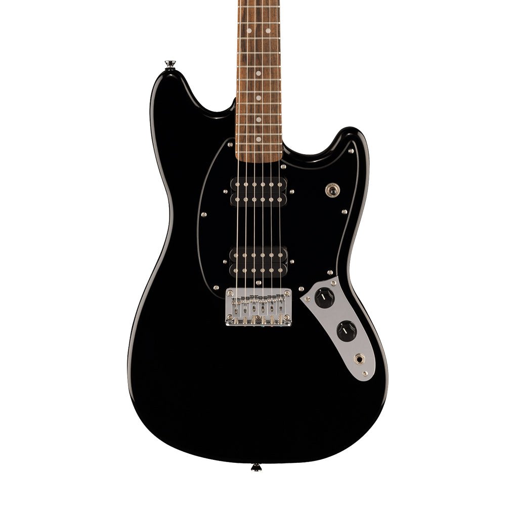 Squier Sonic Mustang HH Laurel Fingerboard Electric Guitar - Black Electric Guitars Sky Music