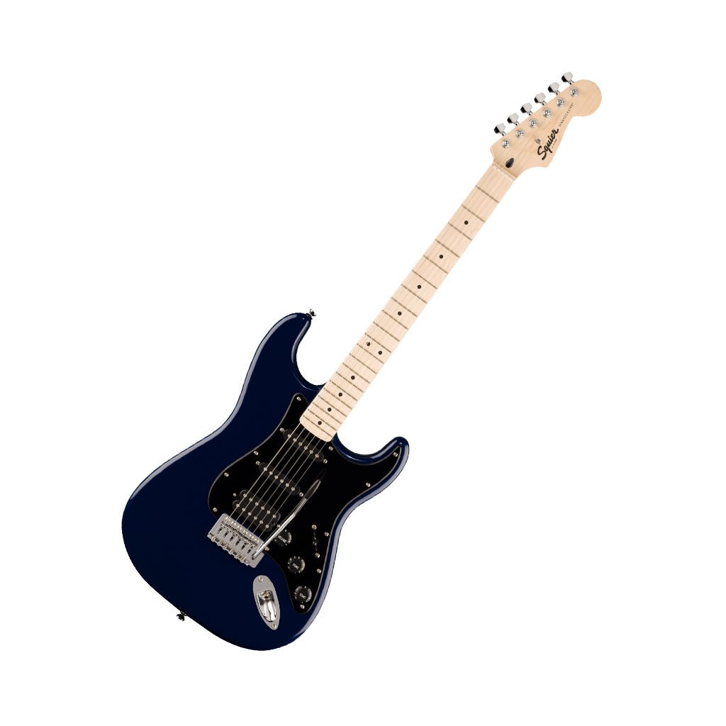 Squier Sonic Stratocaster HSS Maple Fingerboard Electric Guitar - Midnight Blue Electric Guitars Sky Music