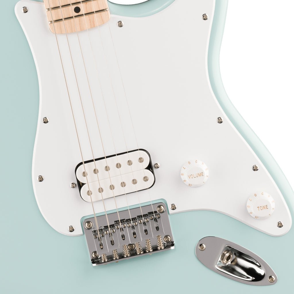 Squier Sonic Stratocaster HT H Maple Fingerboard Electric Guitar - Sonic Blue Electric Guitars Sky Music