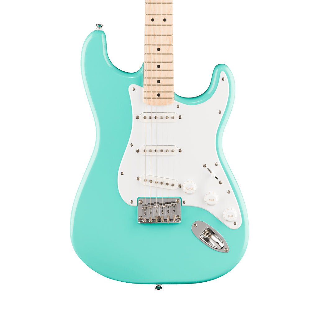 Squier Sonic Stratocaster HT Maple Fingerboard Electric Guitar - Sea Foam Green Electric Guitars Sky Music