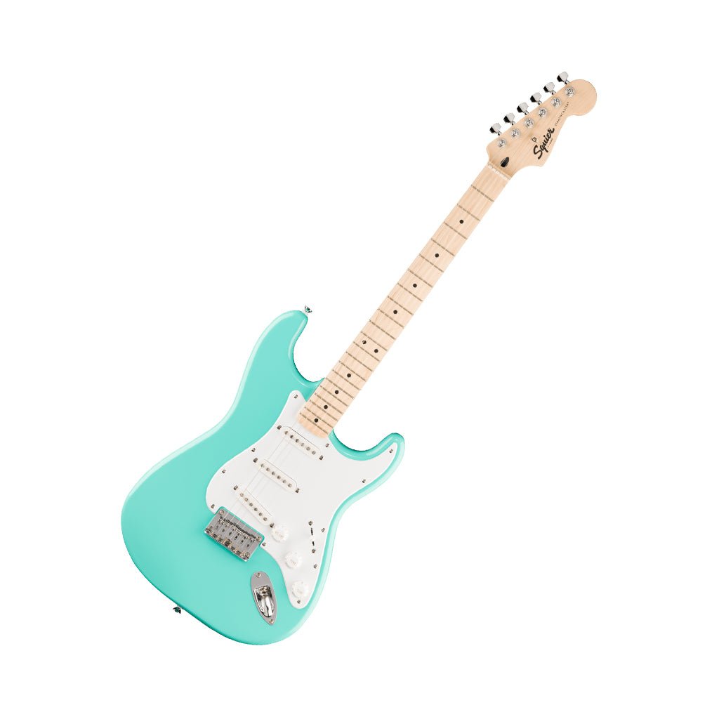 Squier Sonic Stratocaster HT Maple Fingerboard Electric Guitar - Sea Foam Green Electric Guitars Sky Music
