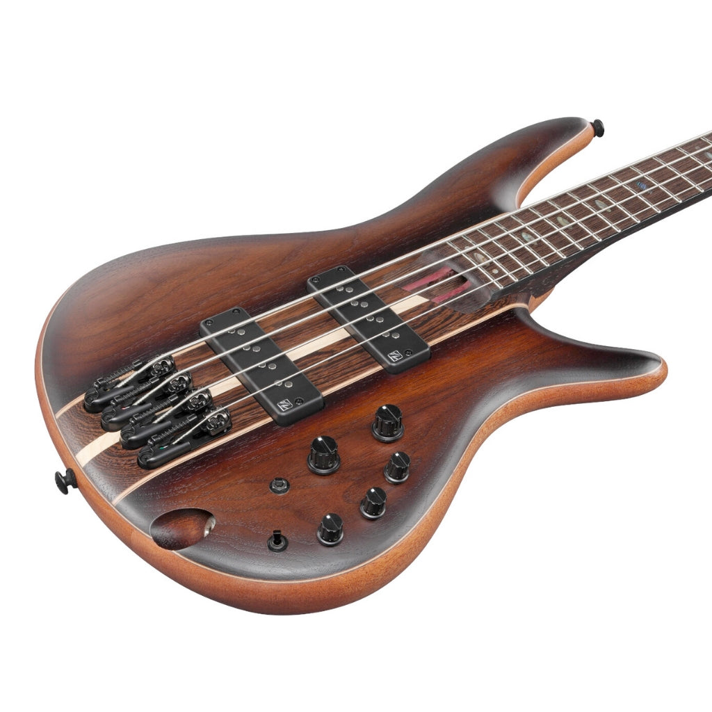 Ibanez - SR1350B Premium Bass With Bag - Dual Mocha Burst Flat