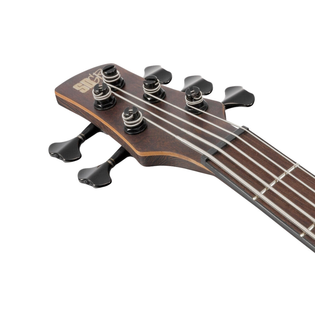 Ibanez - SR1355B 5 String Premium Bass With Bag - Dual Mocha Burst Flat