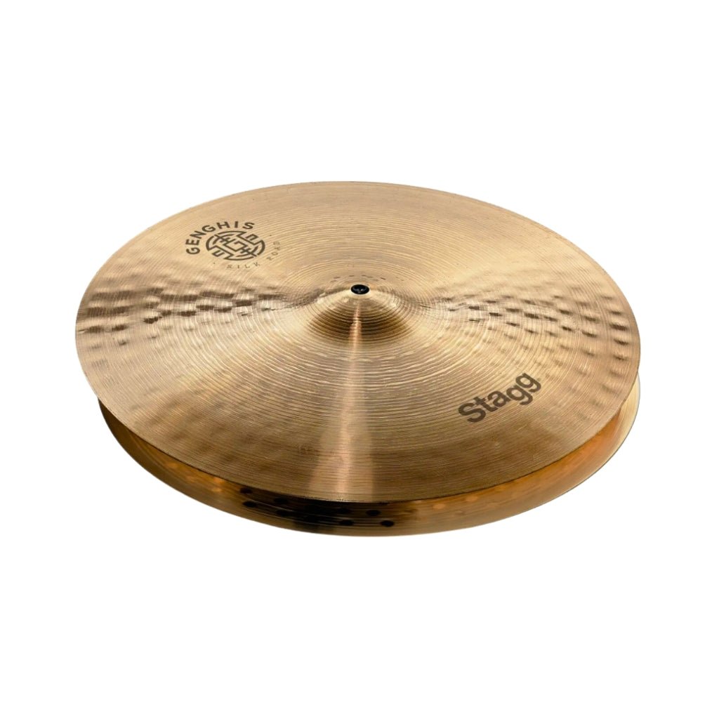 Stagg 14" Genghis Medium Hi-Hats Cymbals Sky Music
