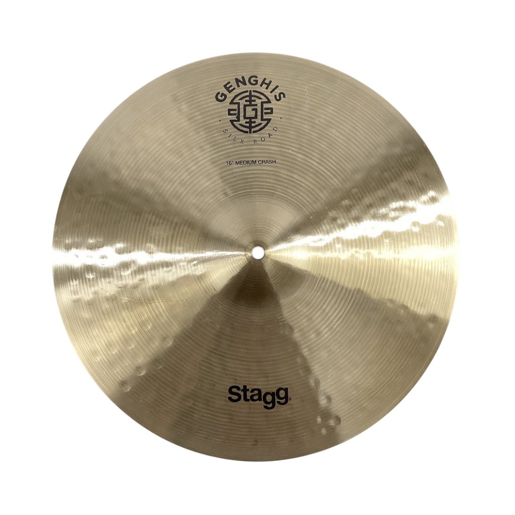 Stagg Genghis Series Medium Crash Cymbal - 16 inch Cymbals Sky Music