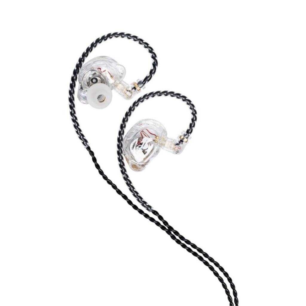 Stagg SPM-235 2 Driver High Resolution In-Ear Monitors - Transparent IEM Systems Sky Music