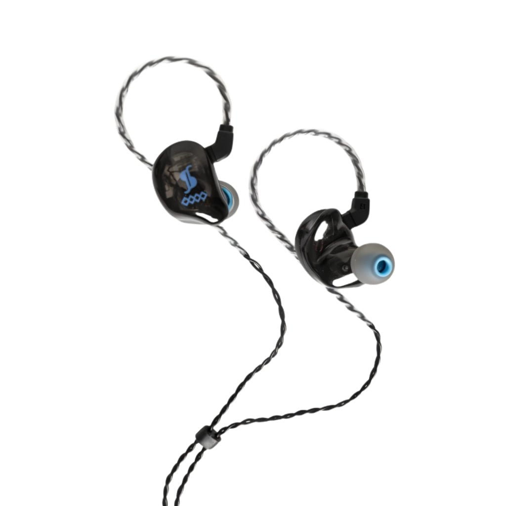 Stagg SPM-435 4 Driver High Resolution In-Ear Monitors - Black IEM Systems Sky Music