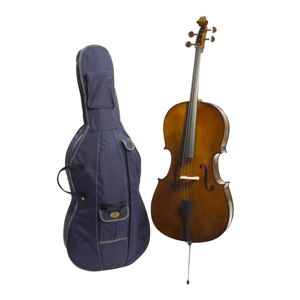 Stentor S1044 Student 1 Cello Outfit Bowed Instrument Strings Sky Music