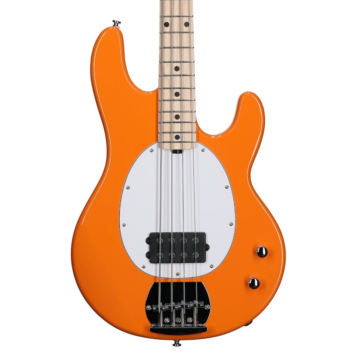 Sterling By Music Man Intro Series Stingray Bass Guitar - Sunrise Orange Bass Guitars Sky Music