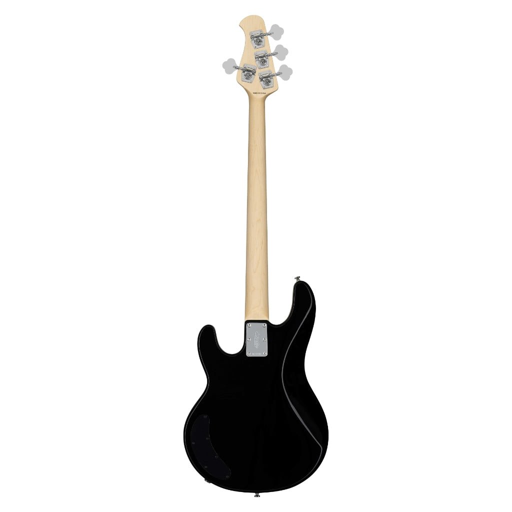 Sterling by Music Man Ray2 StingRay Bass - Black with Maple Neck Bass Guitars Sky Music