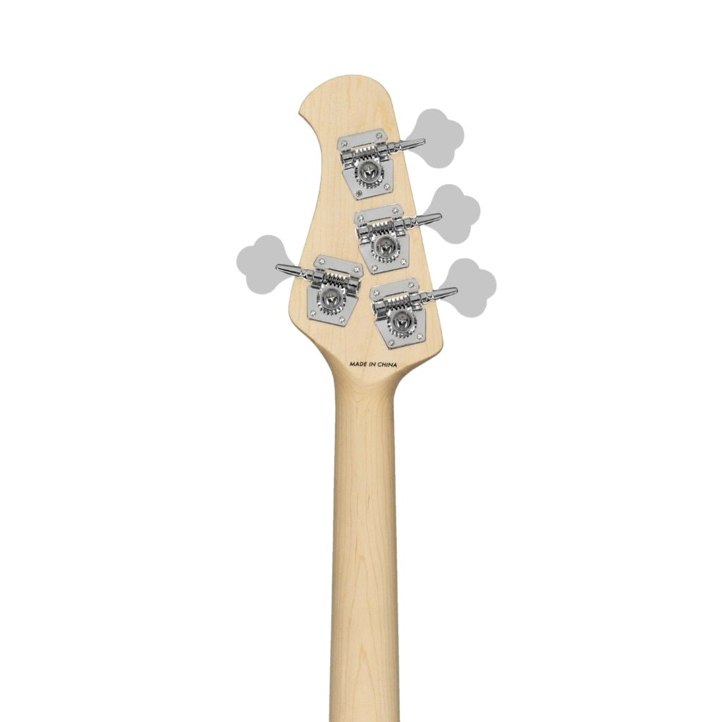 Sterling by Music Man Ray2 StingRay Bass - Black with Maple Neck Bass Guitars Sky Music