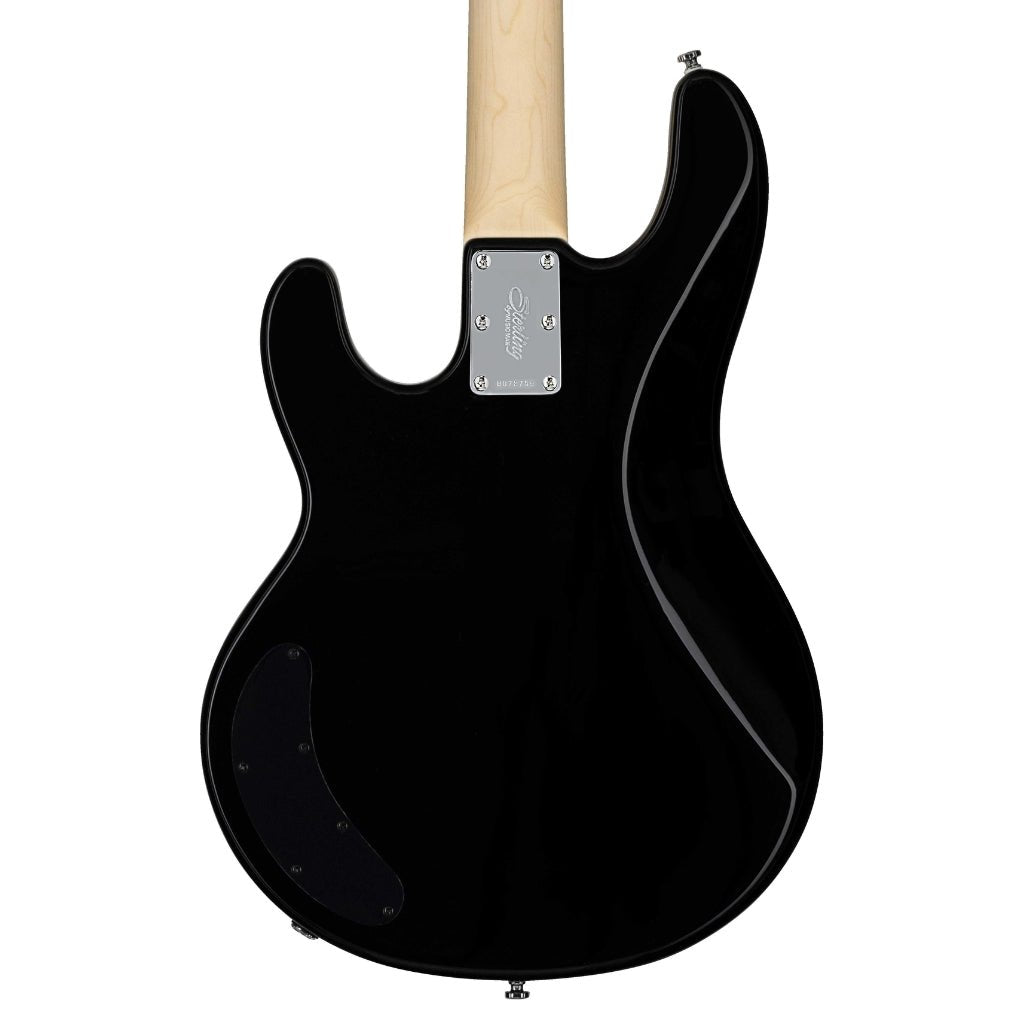 Sterling by Music Man Ray2 StingRay Bass - Black with Maple Neck Bass Guitars Sky Music