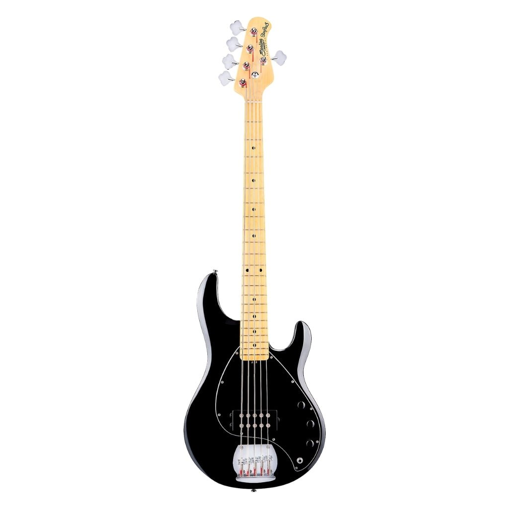Sterling By Music Man StingRay RAY5 5-String Bass Guitar - Black Bass Guitars Sky Music