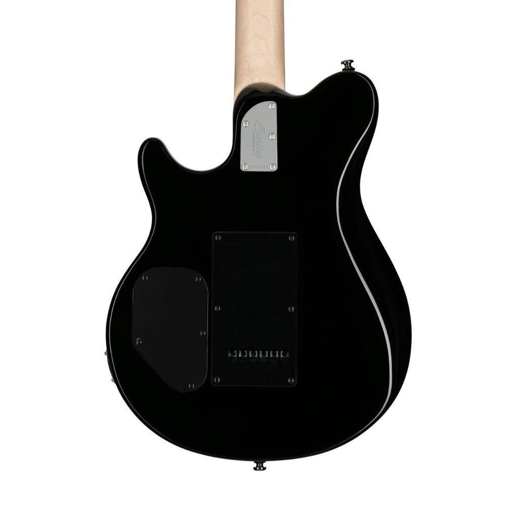 Sterling Sub Axis AX3FM Flamed Maple Top Electric Guitar - Trans Black Electric Guitars Sky Music