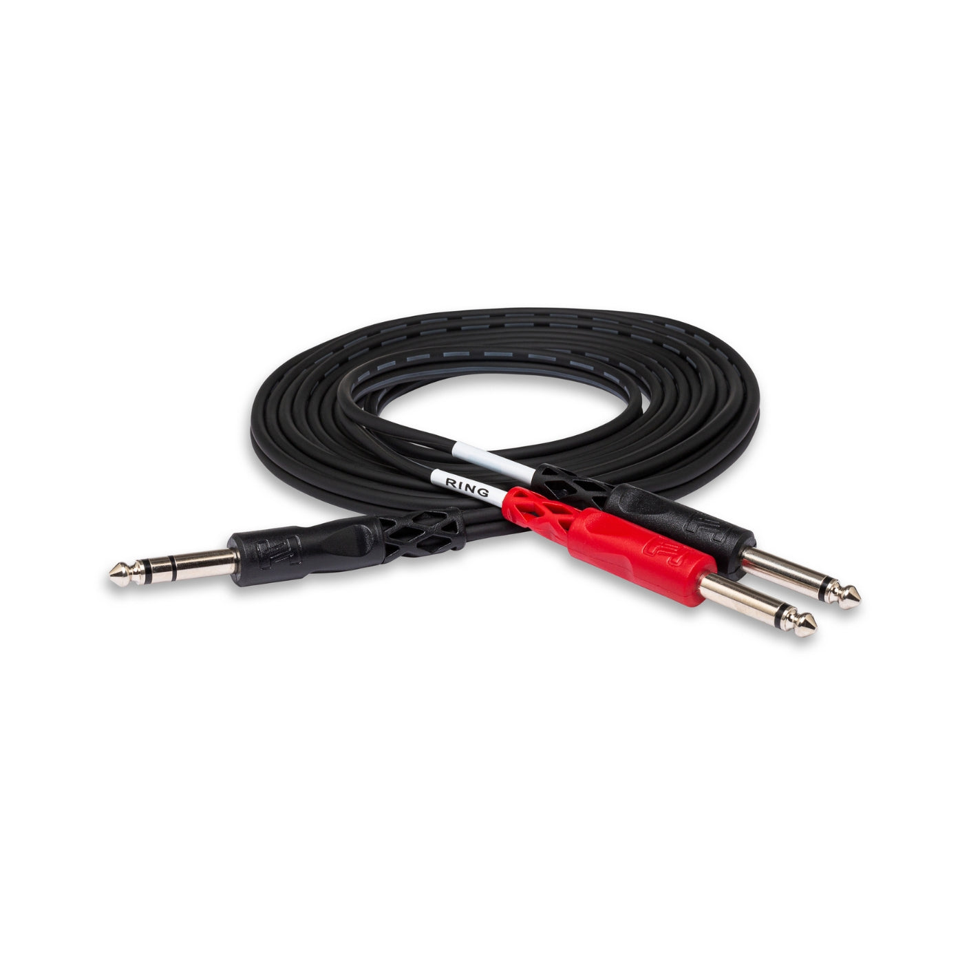 Hosa Technology - 1/4 in TRS to Dual 1/4 in TS - Insert Cable 4m