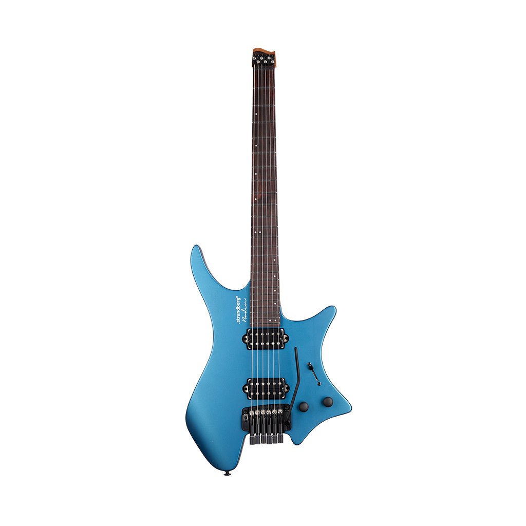 Strandberg Boden Essential 6 Tremolo Headless Electric Guitar - Whale Blue Electric Guitars Sky Music