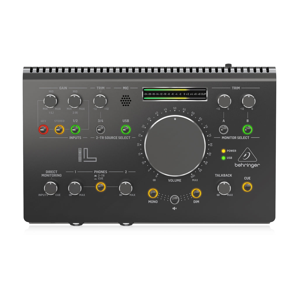 Behringer Studio L USB Interface W/ Monitor Control - Sky Music