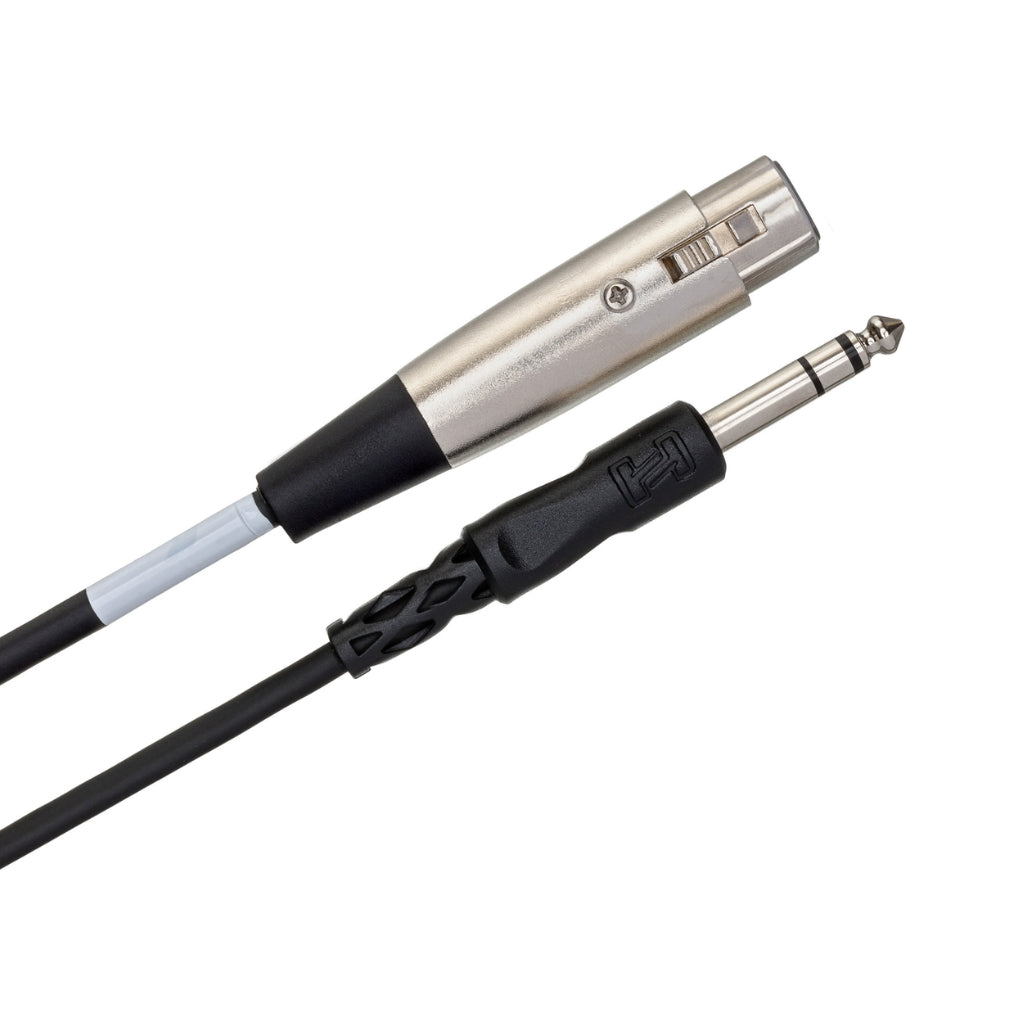 Hosa Technology - XLR3F to 1/4 in TRS - Balanced Interconnect Cable 3ft