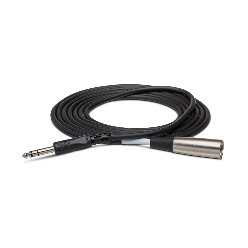 Hosa Technology - 1/4 in TRS to XLR3M - Balanced Interconnect Cable 10ft