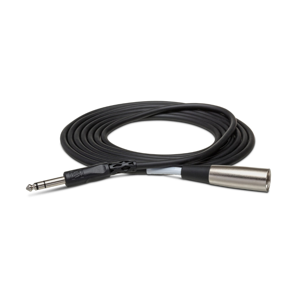 Hosa Technology - 1/4 in TRS to XLR3M - Balanced Interconnect Cable 15ft